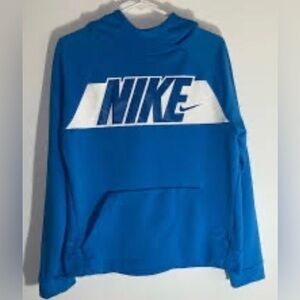 Nike dri-fit Turquoise blue Hoodie, sweatshirt, size youth medium